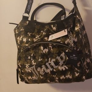 Juicy couture camo purse handbag